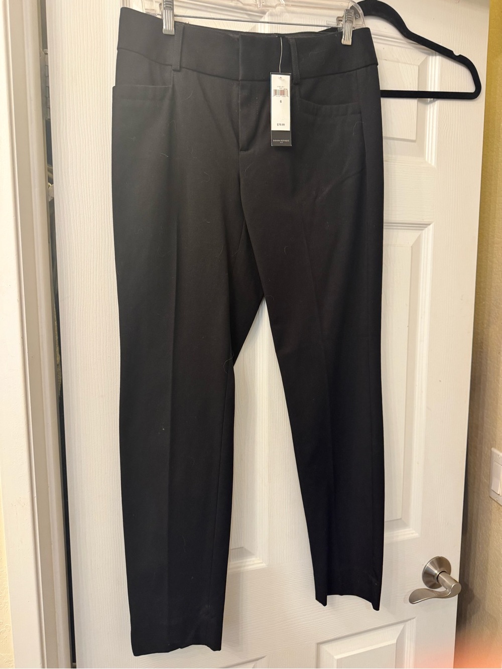 Banana Republic Black Women's Tailored Dress Trousers